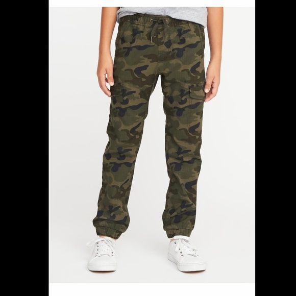 Green Camo Cargo Jogger Pants Xxl 